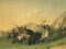 Attacking the Grizzly Bear Poster Print by George Catlin # 56093